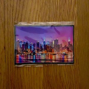 New York City skyline magnet. Brand new never used